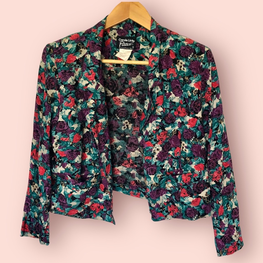 Vintage Floral Blazer - Picture 2 of 11